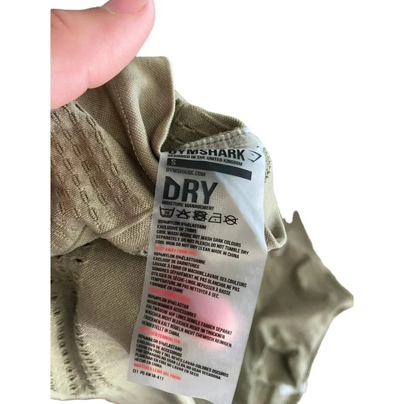 Gymshark Women's Khaki Energy Seamless Leggings Size Small - Picture 2 of 3